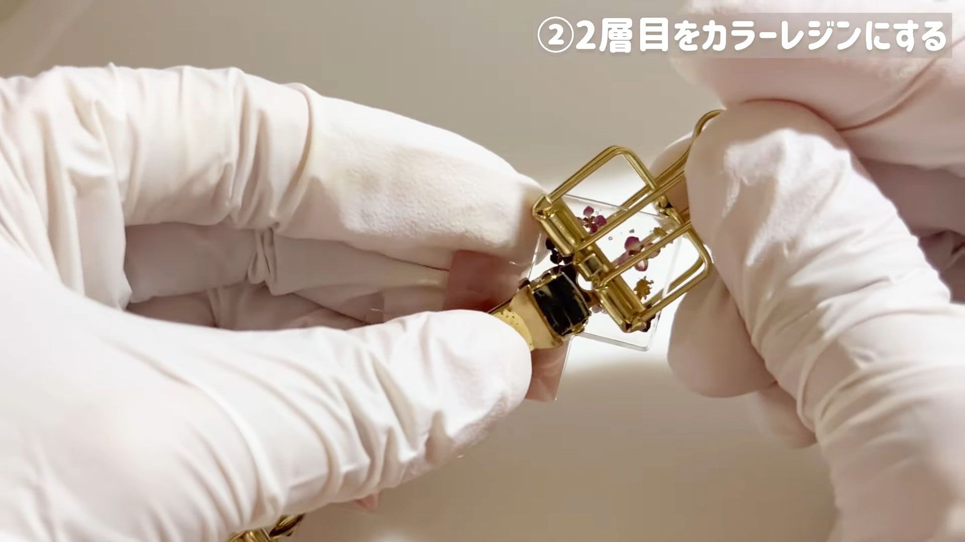 ニュアンスカラーとドライフラワーの組み合わせが美しい！世界にひとつ 