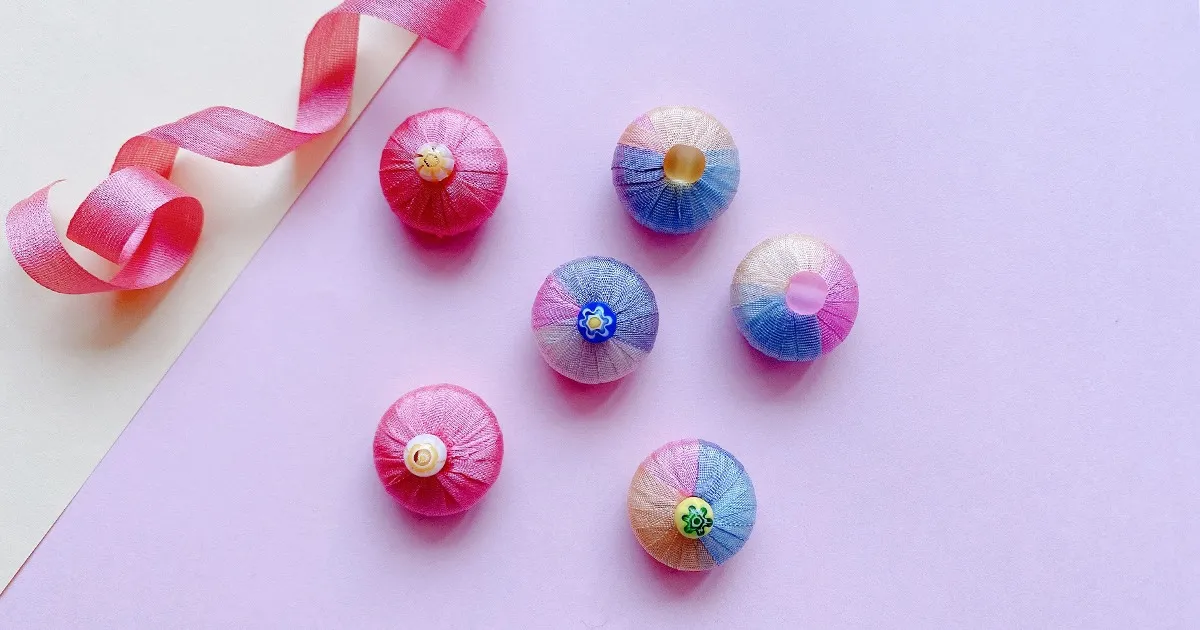 親子で作ろう！お家でお花見サクラのマグネット。アクセサリーパーツにも！