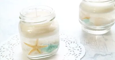 海のソイ＆ジェルキャンドルの作り方