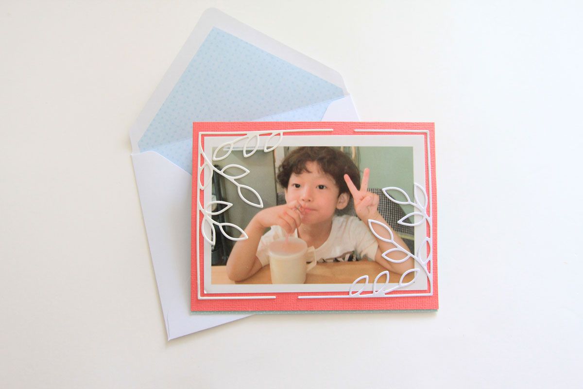 母の日 写真を飾って立てられるカードの作り方 Croccha クロッチャ