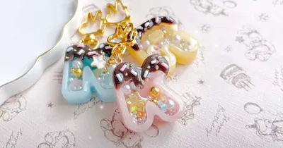 ひと手間でとろ～りぷっくり！レジンのチョコがけアルファベットシェイカーの作り方