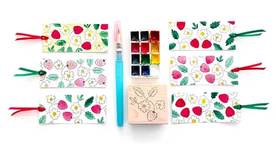 しおりを作ろう！スタンプポジショナーの使い方