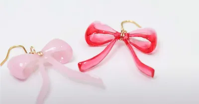 モールド不要！フリーハンドで描く立体的なレジンのリボンパーツの作り方