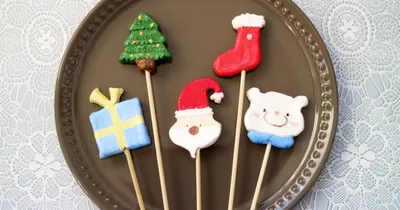 粘土で作る♪クリスマスガーデニングピック