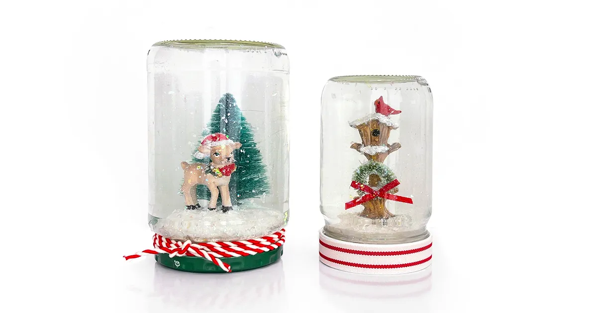 スノーグローブ（スノードーム）の作り方