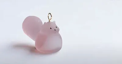 定番モールドのみで作るぷっくりかわいい小さなレジンのリスの作り方