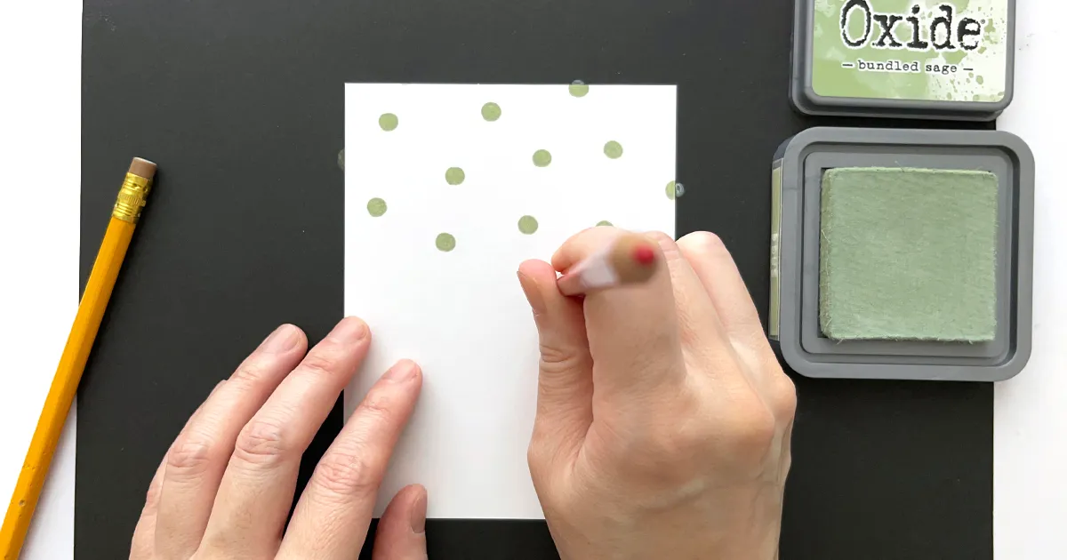 身近なあれこれで水玉模様！バックグラウンドスタンプ以外で水玉模様の背景を作る方法3種