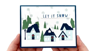 ダイのお家のクリスマスカードの作り方