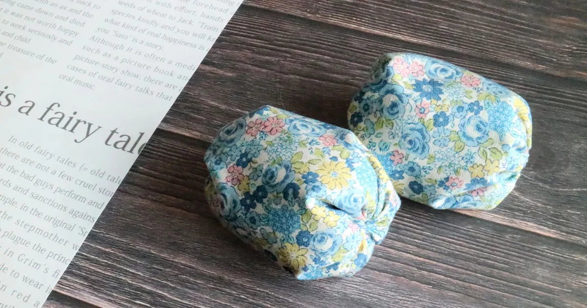 はぎれで作る♪簡単お手玉