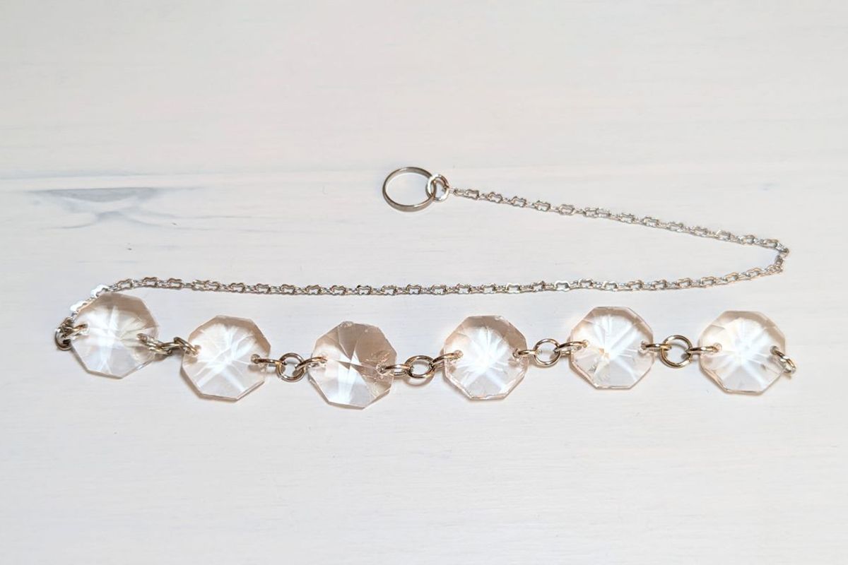 サンキャッチャーの季節到来！基本の金具ワークで作るオクタゴン
