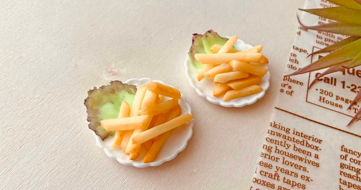 ミニチュアモールド5種とリニューアルポテト ミニチュアモールド5種とリニューアルポテト デリバリー専用商品