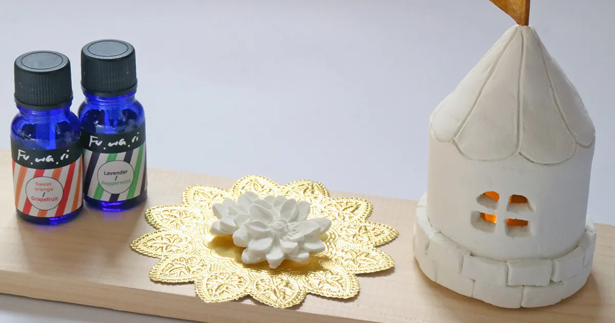 はじめてさんにもおすすめ！パジコ『石塑粘土スターターセット』で粘土の基本とルームライトづくり