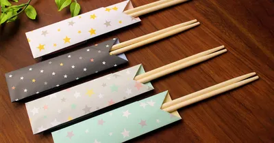 簡単！折り紙を使った基本の箸袋の作り方