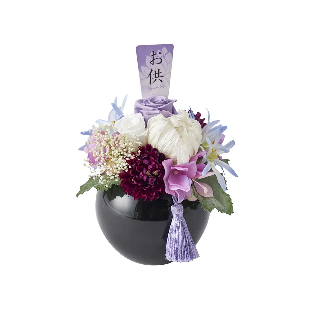 東京堂オリジナル　芽美（めいび）　供花アレンジメント　2コ入(5280円/1コあたり)　プリザーブドフラワー　ZY005110　フューネラルアレンジ　供花