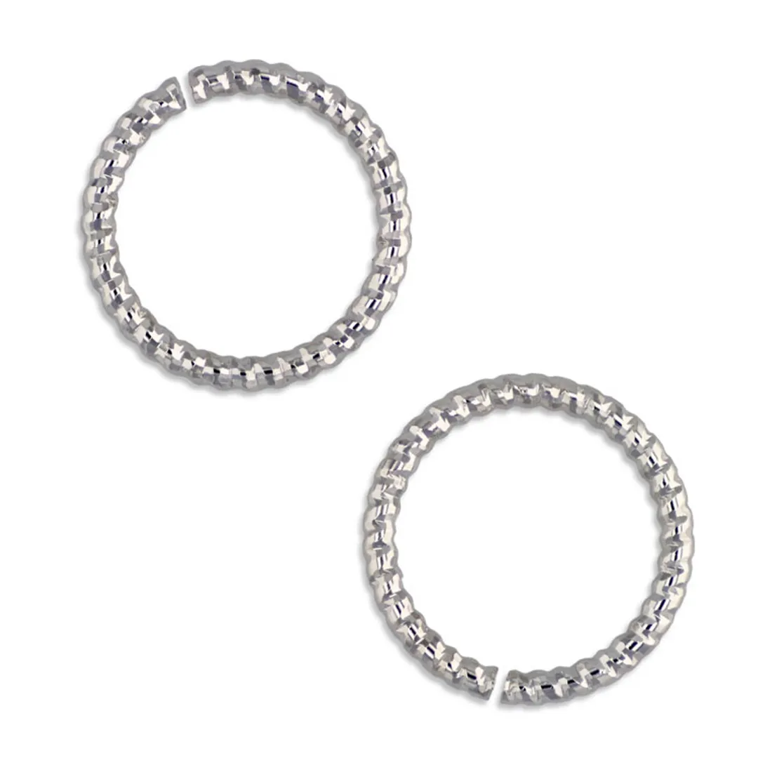 デザイン丸カン（2021） / R / 約1.2×10mm / 10pcs