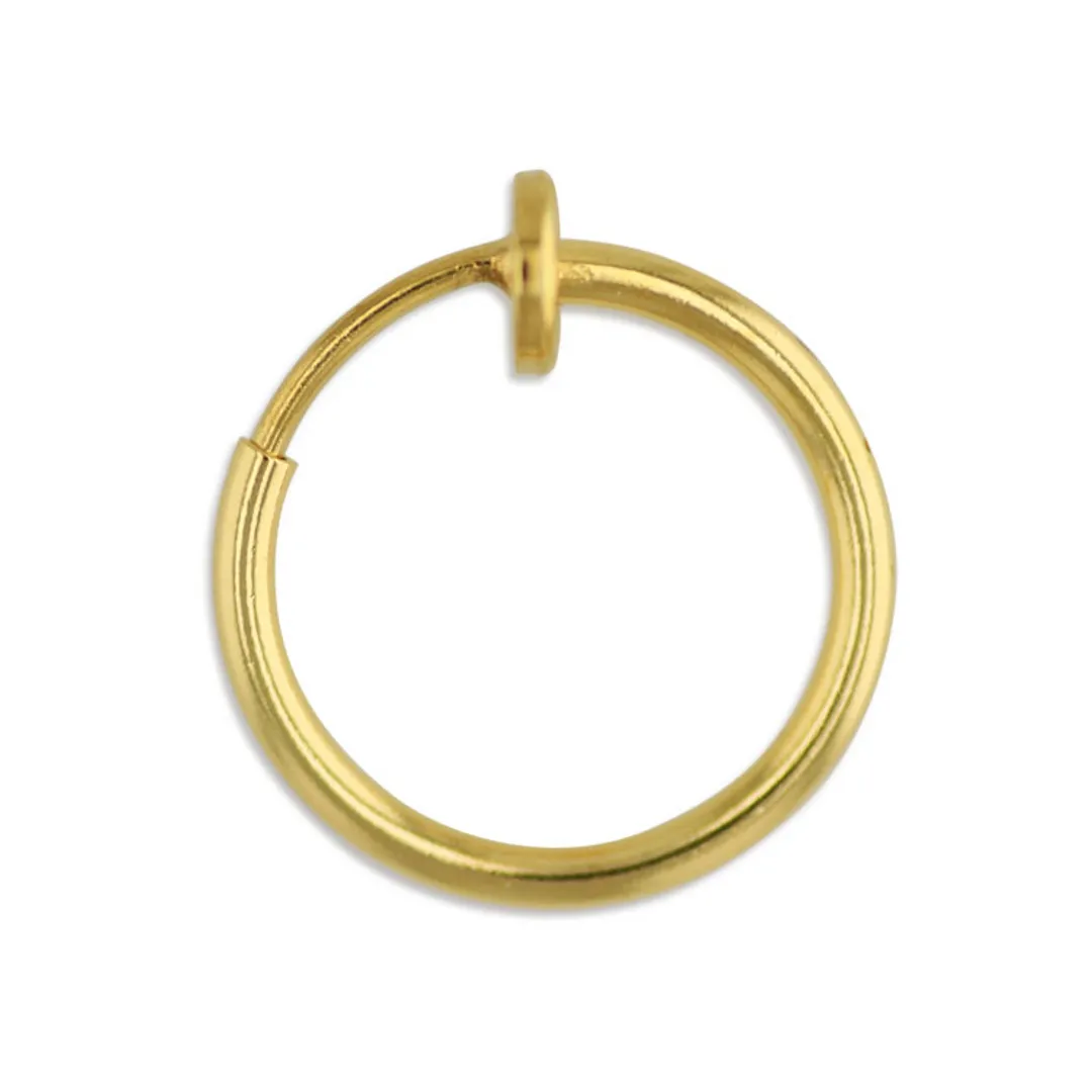 イヤリング（フープ・1.5mm） / G / 13mm