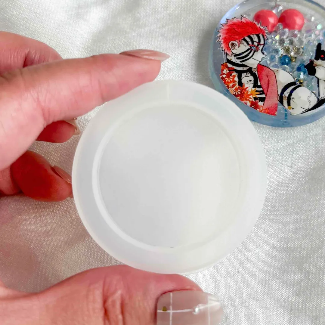 ＵＶレジン用シリコーンソフトモールド（ラウンドフレーム）