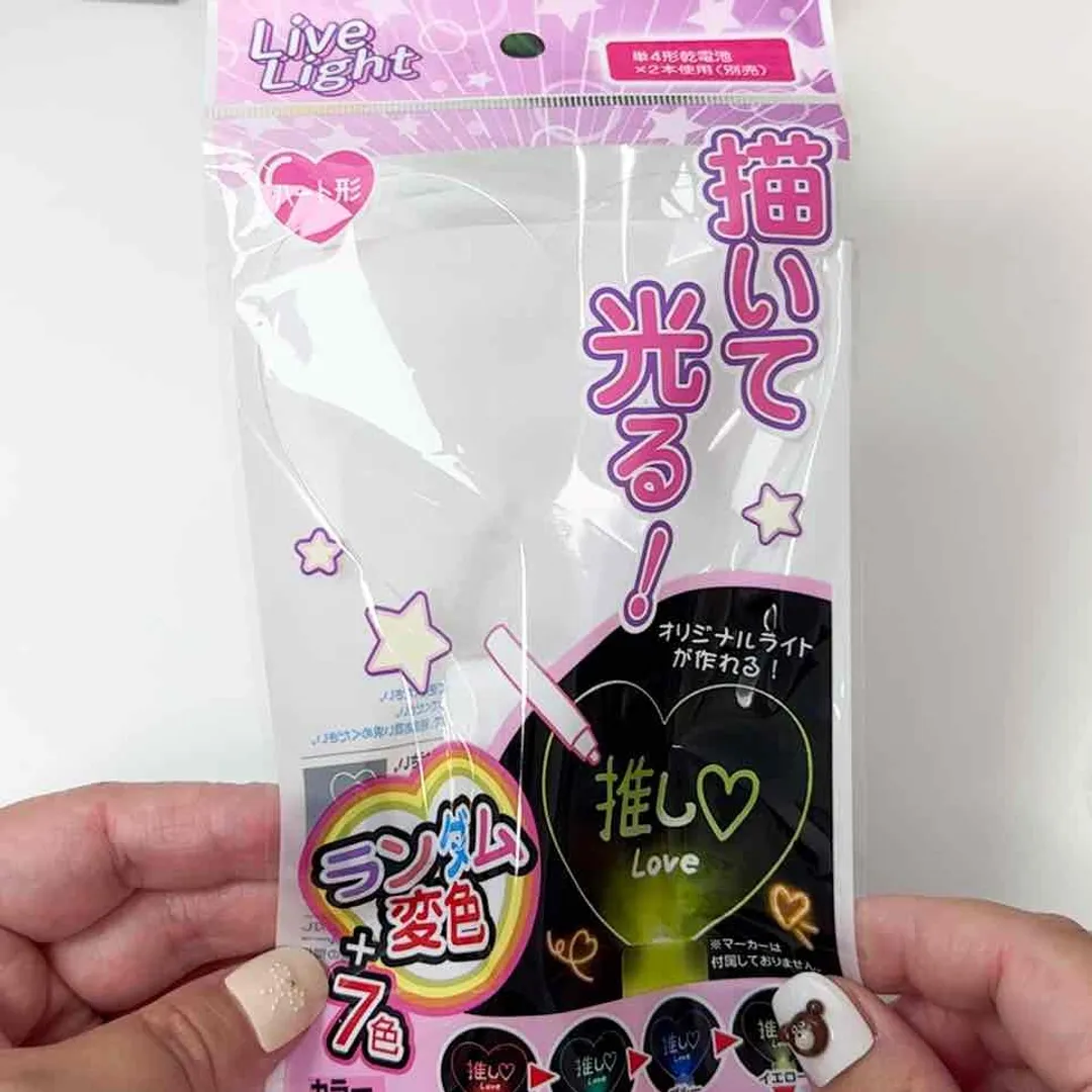 LEDライブライト ハート型7color