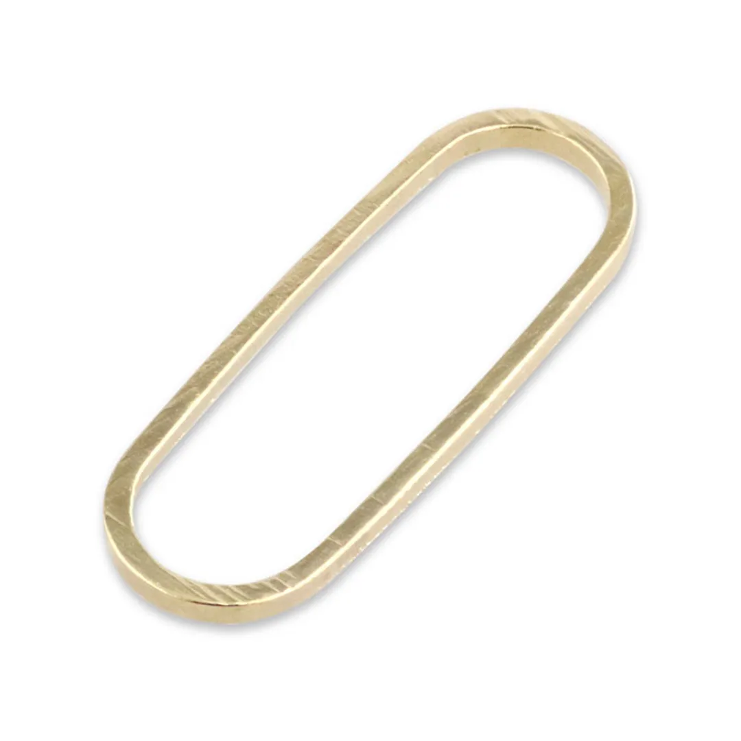 メタルフープ（オーバル/3018） / G5 / 外径約15×4.5mm