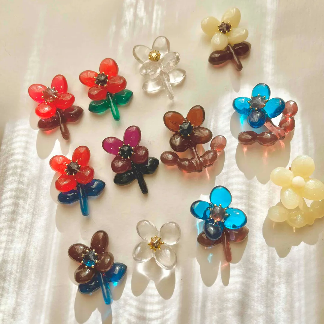 okiekさんのレジン作品 | 【高粘度】作家のためのレジン ぷっくりレジン 100g