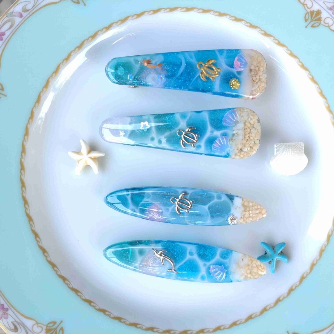 ホワイトルルさんのレジン作品 作家のためのレジン 200g croccha