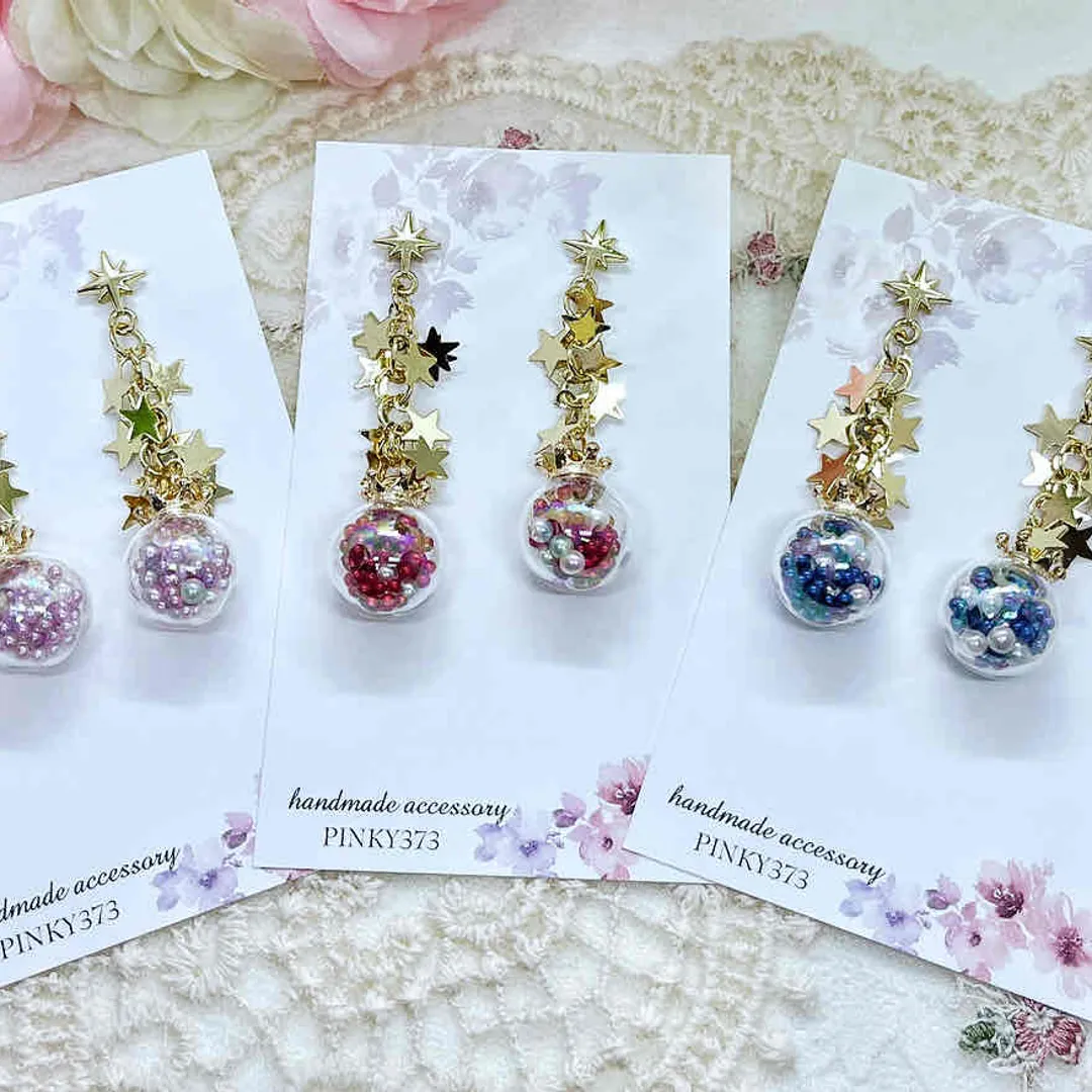 pinkyさんのパーツ
アクセサリー作品 | ガラスドーム 球型 クリア 16mm 約10個 10ヶ ガラ...