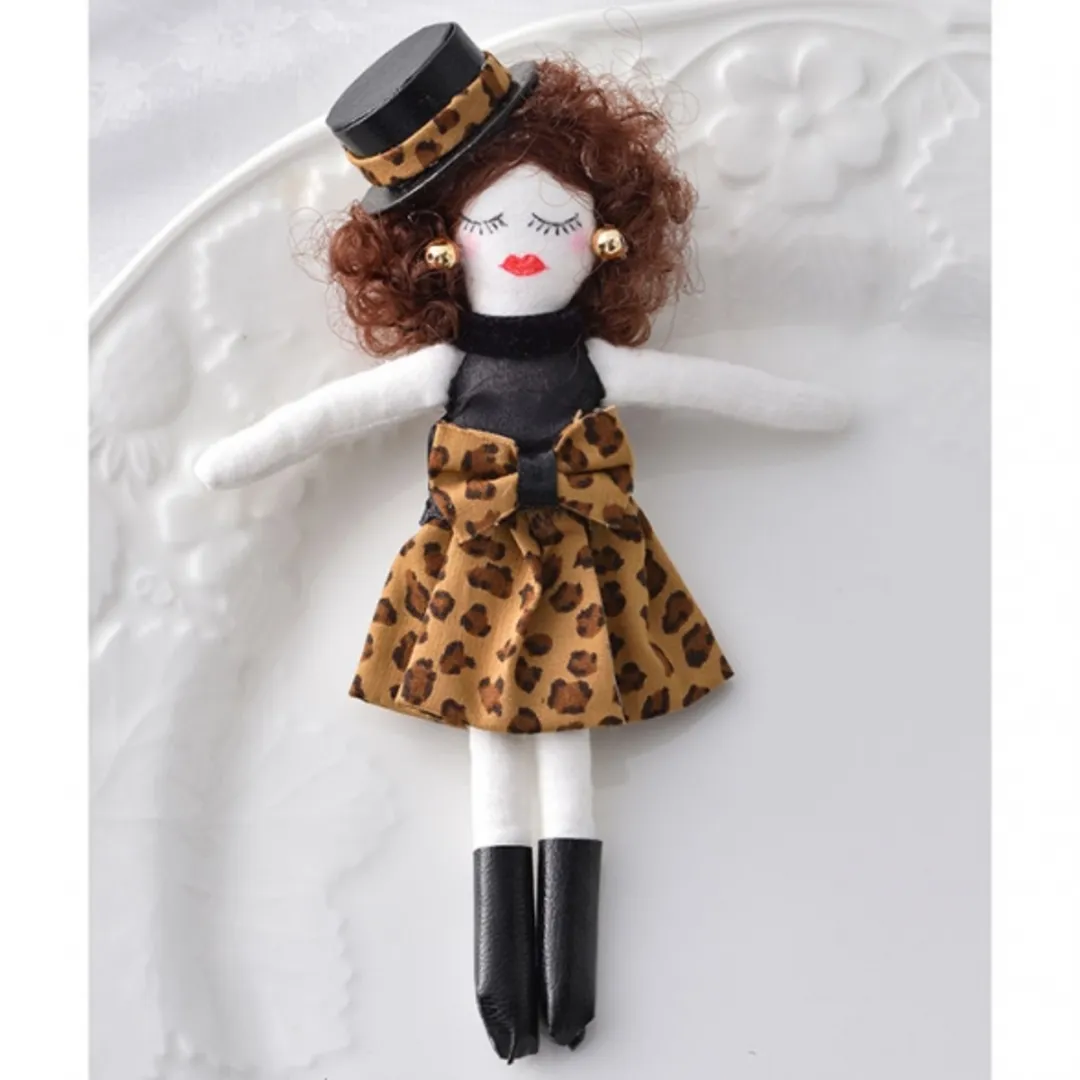 さくらほりきりさんのソーイング作品 | 人形ドレスキット・レオパード