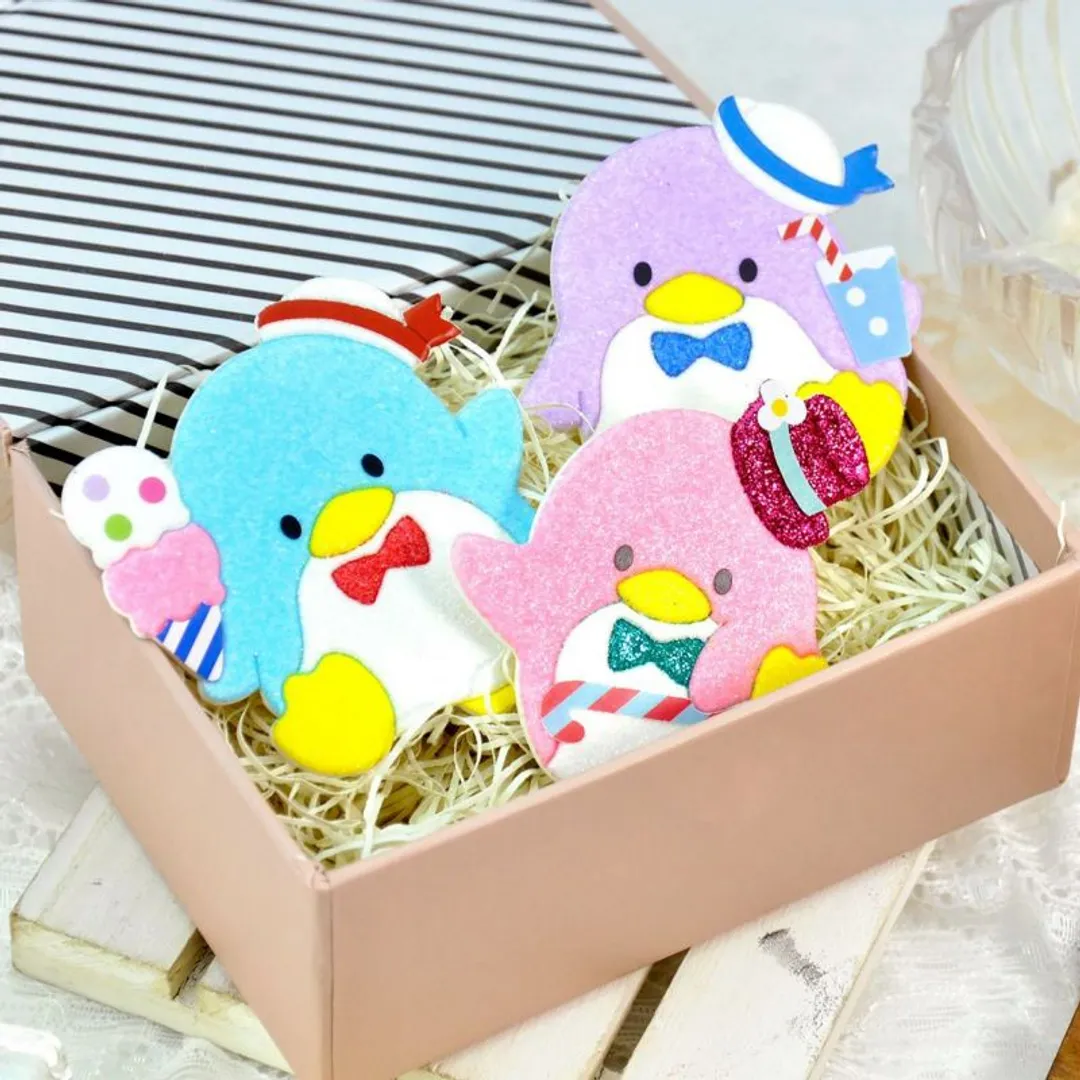 さくらほりきりさんのDIY作品 | パウダーマグネット・タキシードサム