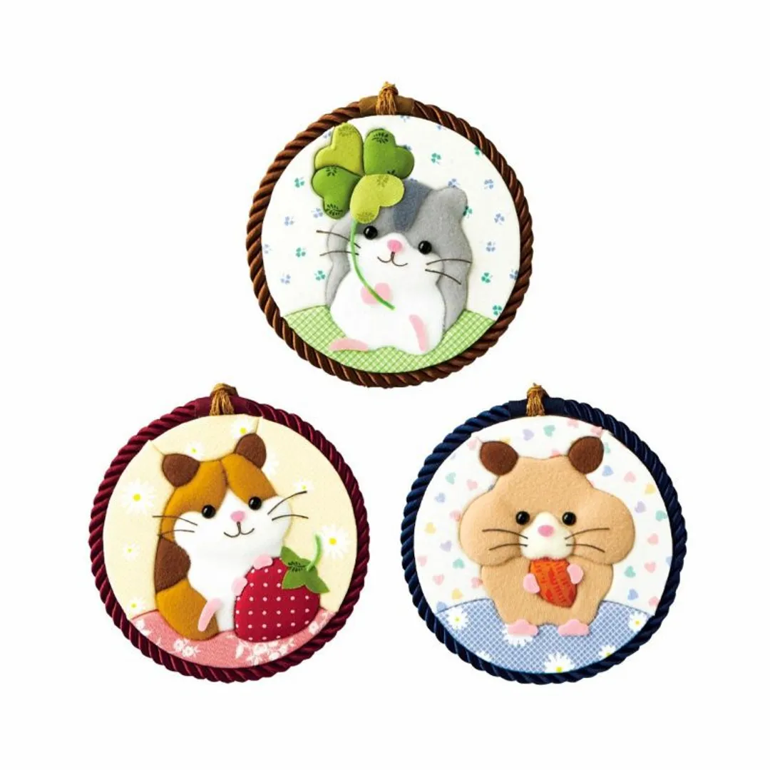 さくらほりきりさんのパッチワーク・キルト作品 | プチタペストリー・ハムスター