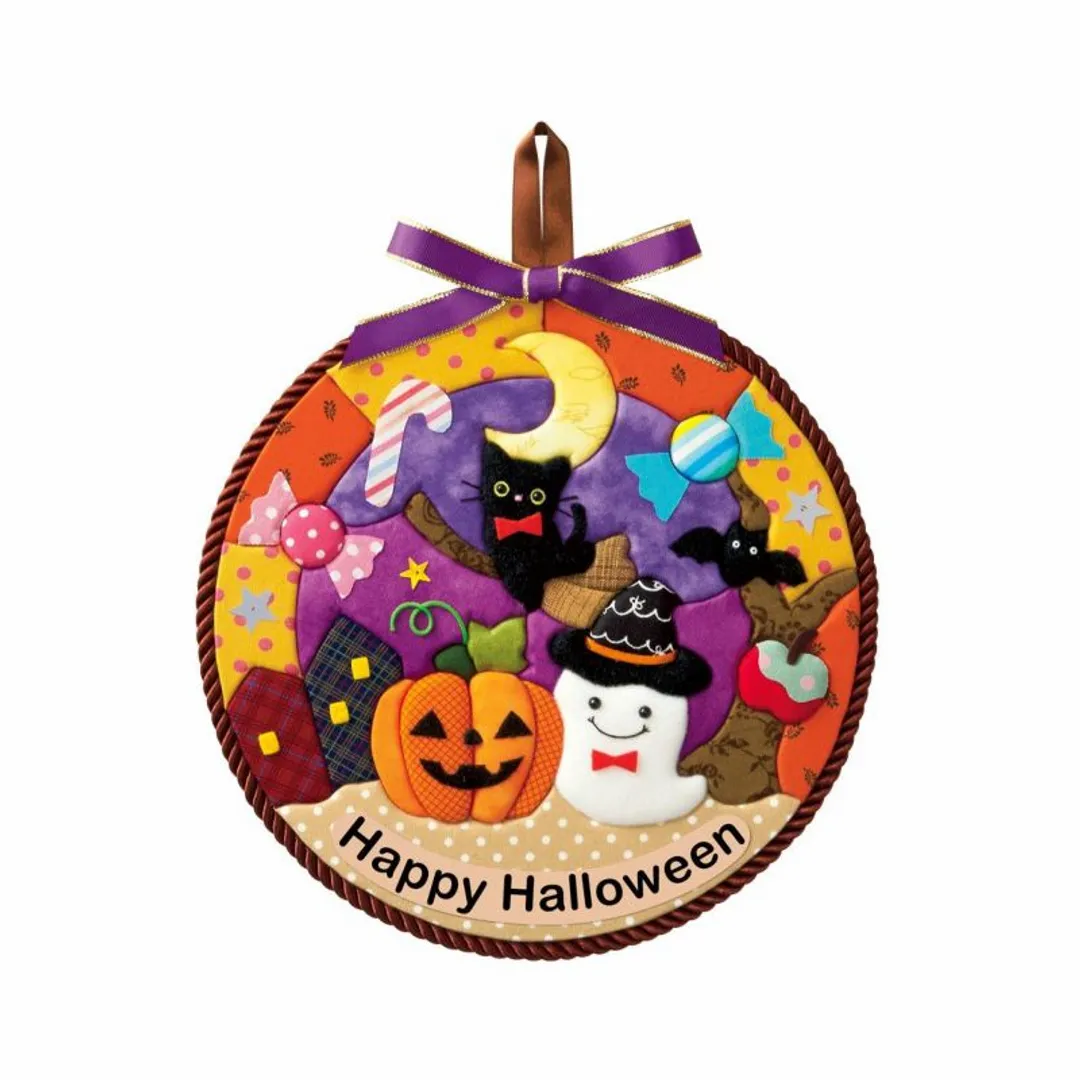 さくらほりきりさんのパッチワーク・キルト作品 | オーナメント・ハロウィンフレンズ