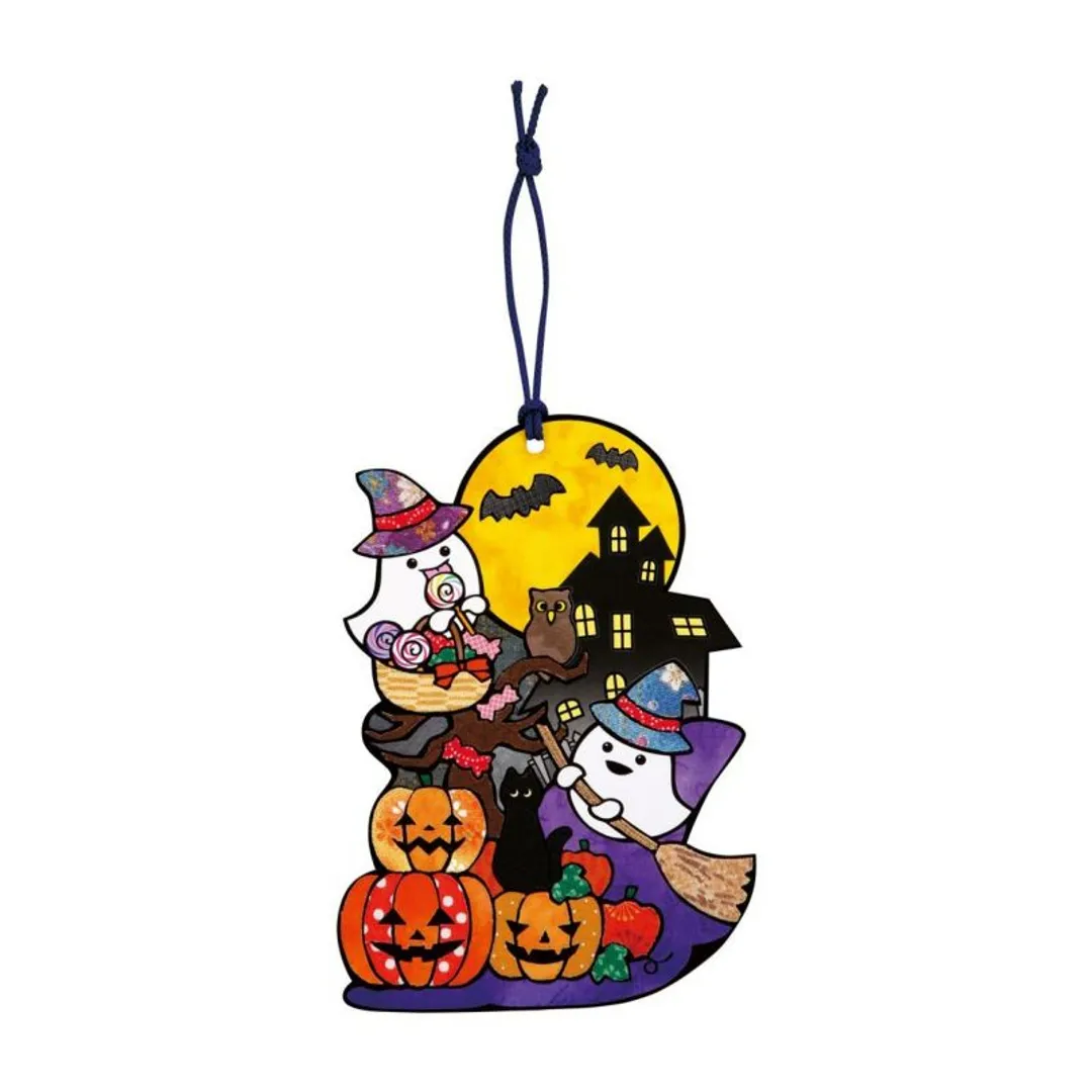 さくらほりきりさんのペーパー
クラフト作品 | シールはり絵・ゆかいなハロウィン