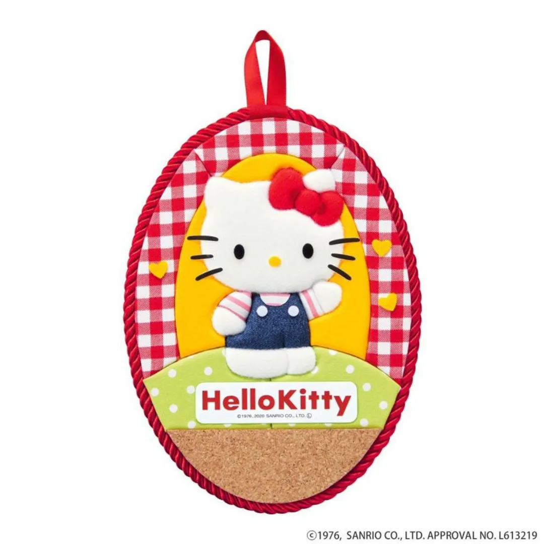 さくらほりきりさんのパッチワーク・キルト作品 | メモボード・ハローキティ