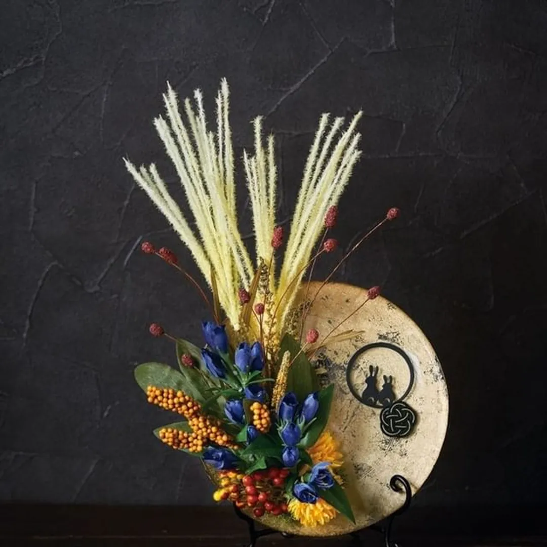 マイフラさんのフラワークラフト作品 | 【造花】MAGIQ(東京堂)/すすきピック ＃13　BE／G...