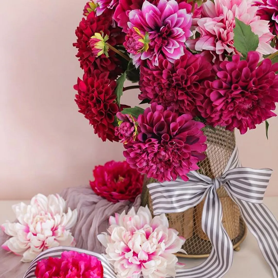 マイフラさんのフラワークラフト作品 | Winward　ローナダリア　イエローオレンジ　アーティフィ...