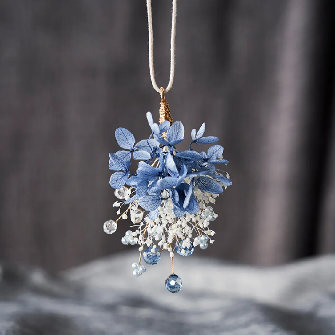マイフラさんのフラワークラフト作品 | 花と楽しむ 小枝アクセサリーキット　Cosette ～コゼッ...