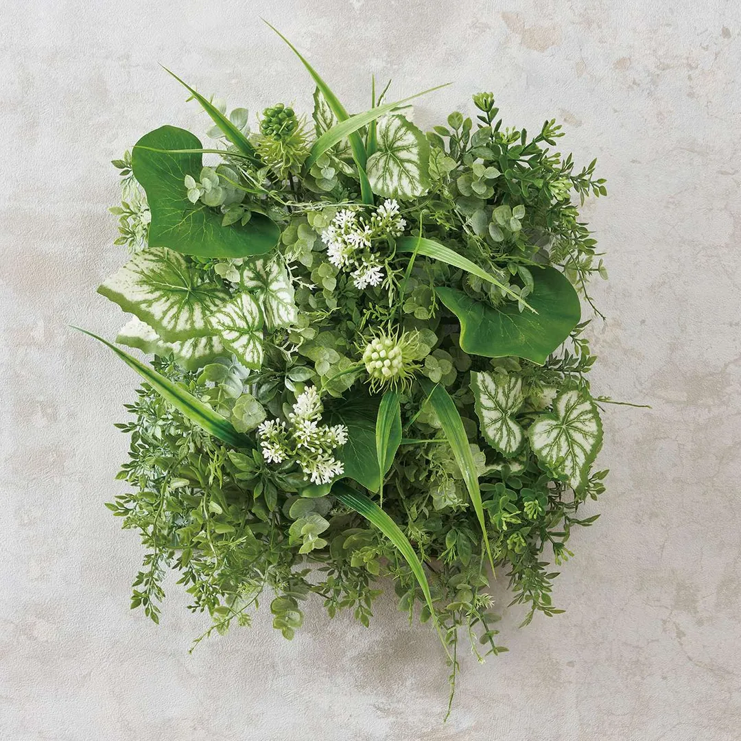 マイフラさんのフラワークラフト作品 | 東京堂オリジナル　グリーンウォールキット　フレッシュグリーン