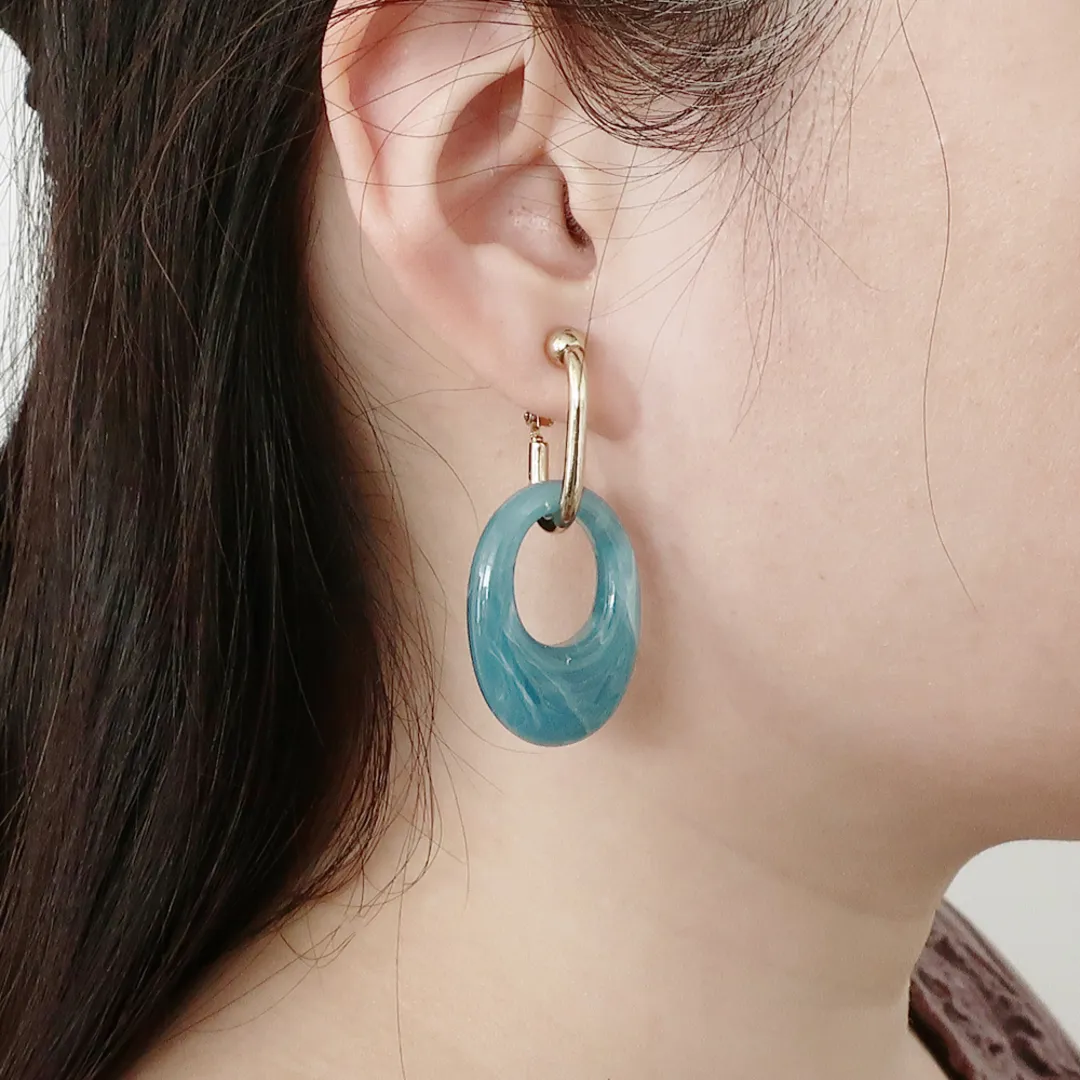 partsclubさんのパーツ
アクセサリー作品 | プラスチックパーツ / アクリルフープ（変形 オーバル・67...