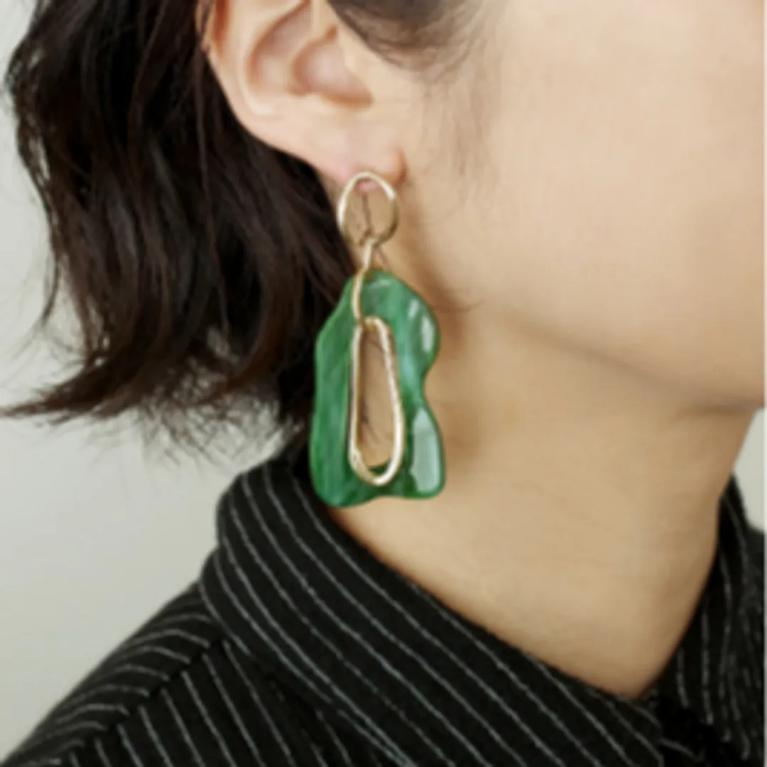 partsclubさんのパーツ
アクセサリー作品 | チタンポスト＆キャッチピアス（フープ約17×14mm）/ G...