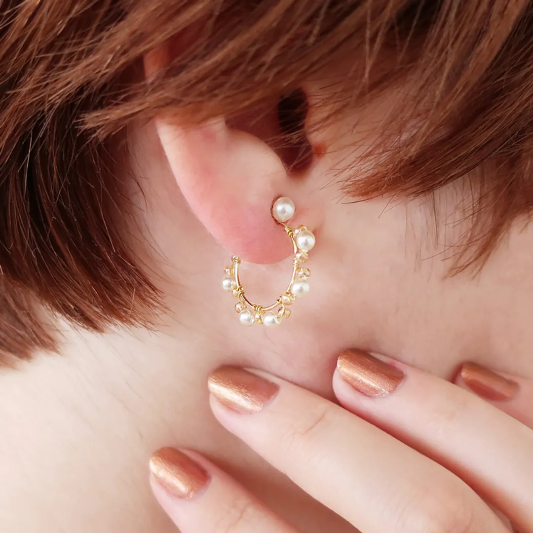 partsclubさんのパーツ
アクセサリー作品 | マグネットフープイヤリング（約15mm・4353） / G5