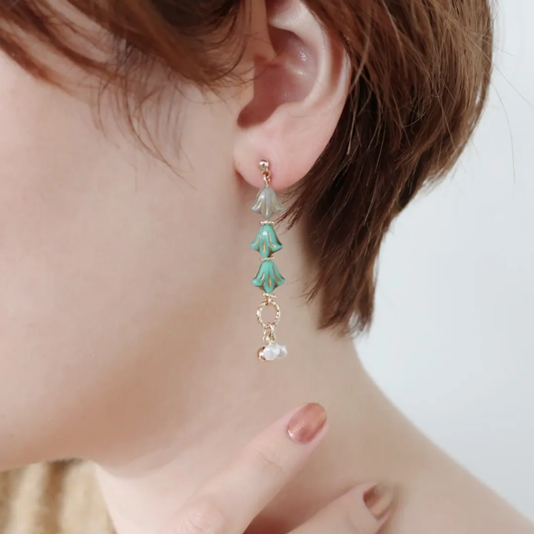 partsclubさんのパーツ
アクセサリー作品 | チェコビーズ / リリー（267） / 591 / 約9×8...