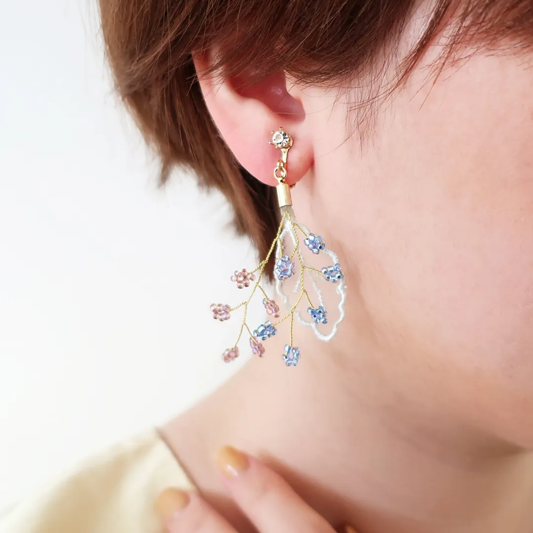 partsclubさんのパーツ
アクセサリー作品 | イヤリング（約4mmクリスタル・カン付） / G5

