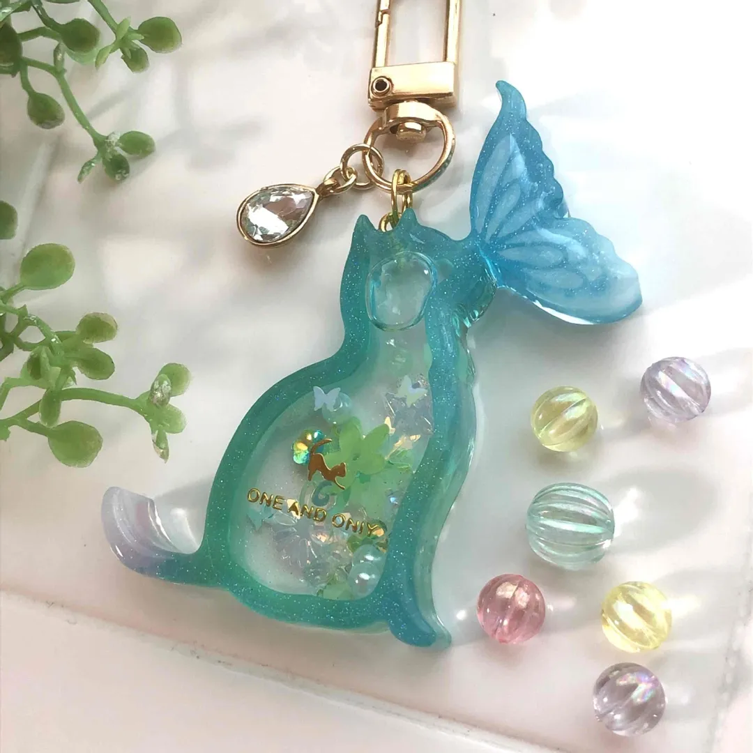 miyuさんのレジン作品 | 超透明【大容量UV-LEDレジン液】 レジン液 70g『コス...