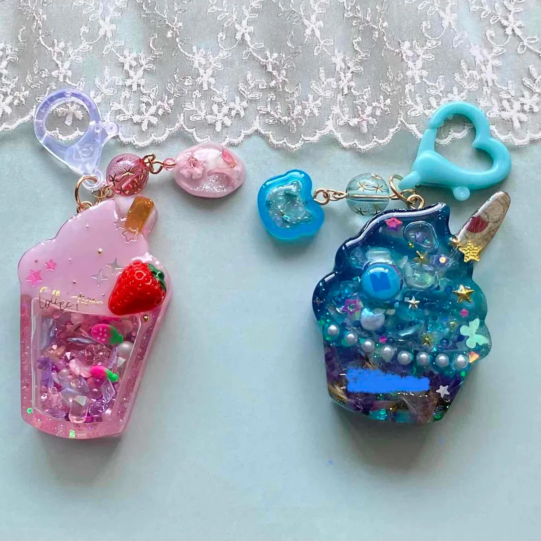 tamacoさんのレジン作品 | 超透明【大容量UV-LEDレジン液】 レジン液 70g『コス...