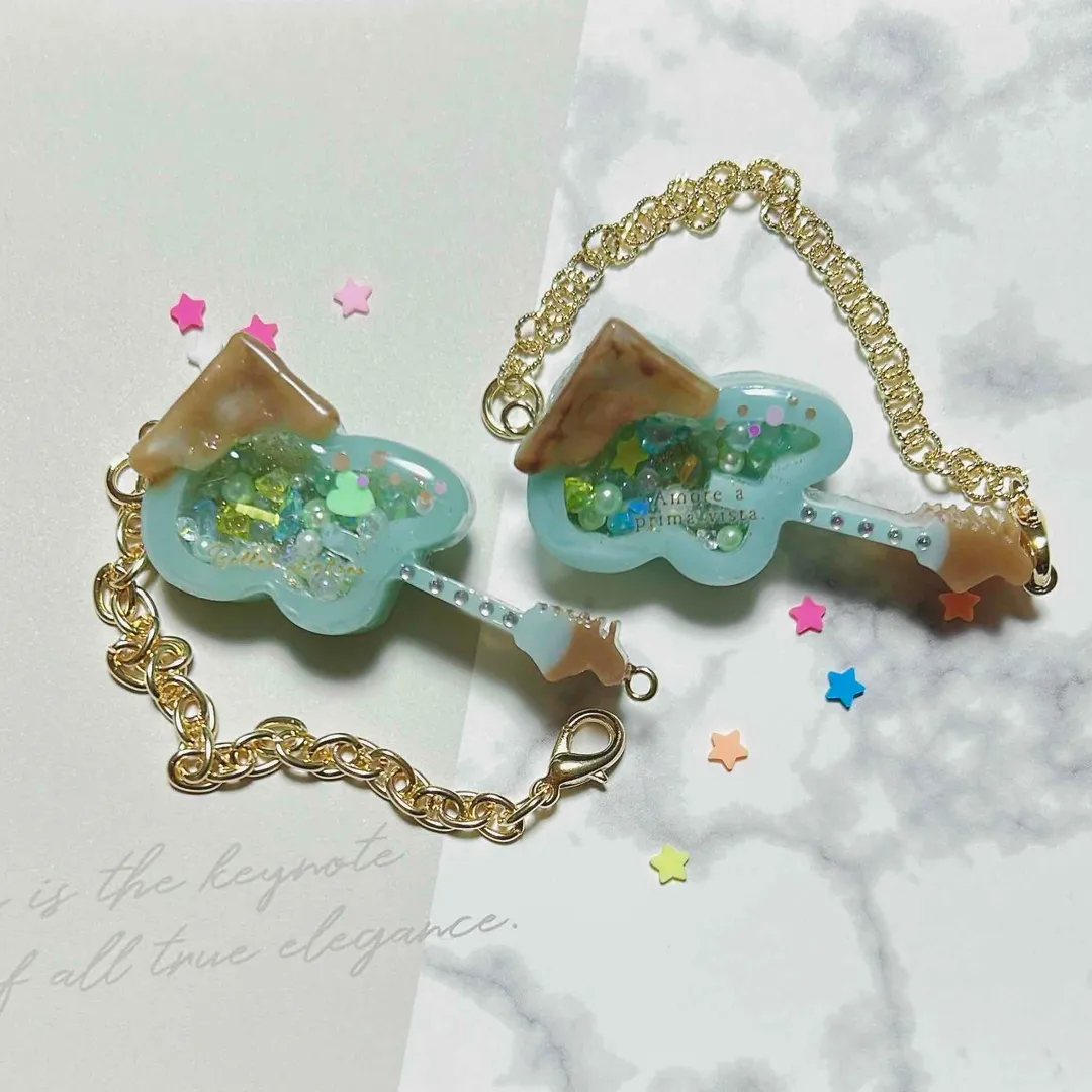 MUKURIさんのレジン作品 | Comarimade監修 作家のためのレジン 「着色剤 濃縮...