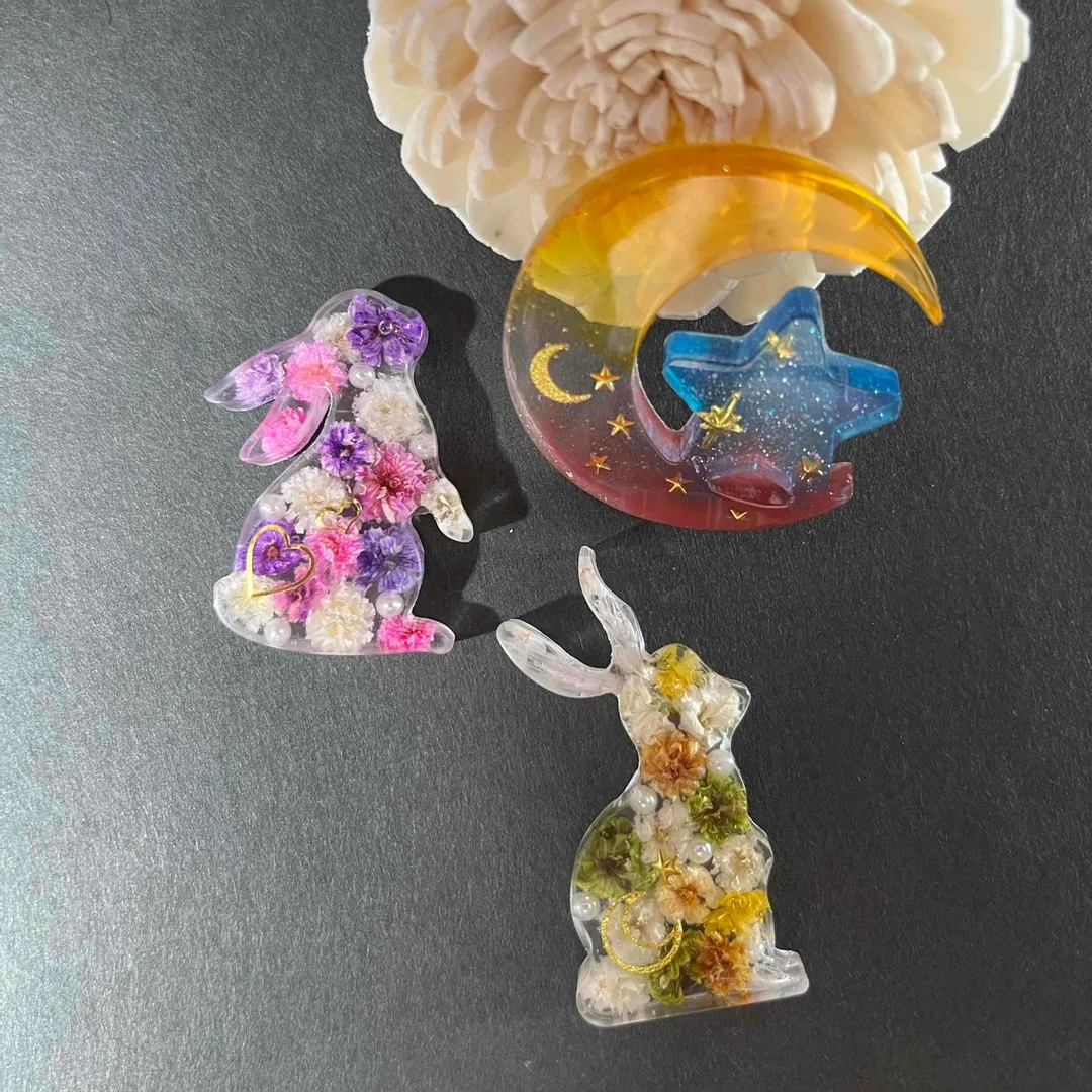 チョコミントさんのレジン作品 | 【定期便】作家のためのレジン 200g
