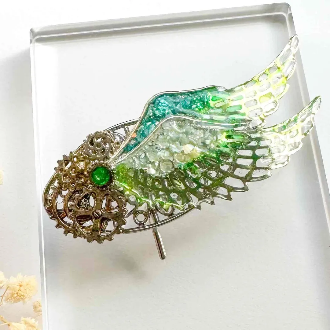 Hal-snowdropさんのレジン作品 | 歯車チャーム 福袋 69個 《 レジン セット UVレジン ...