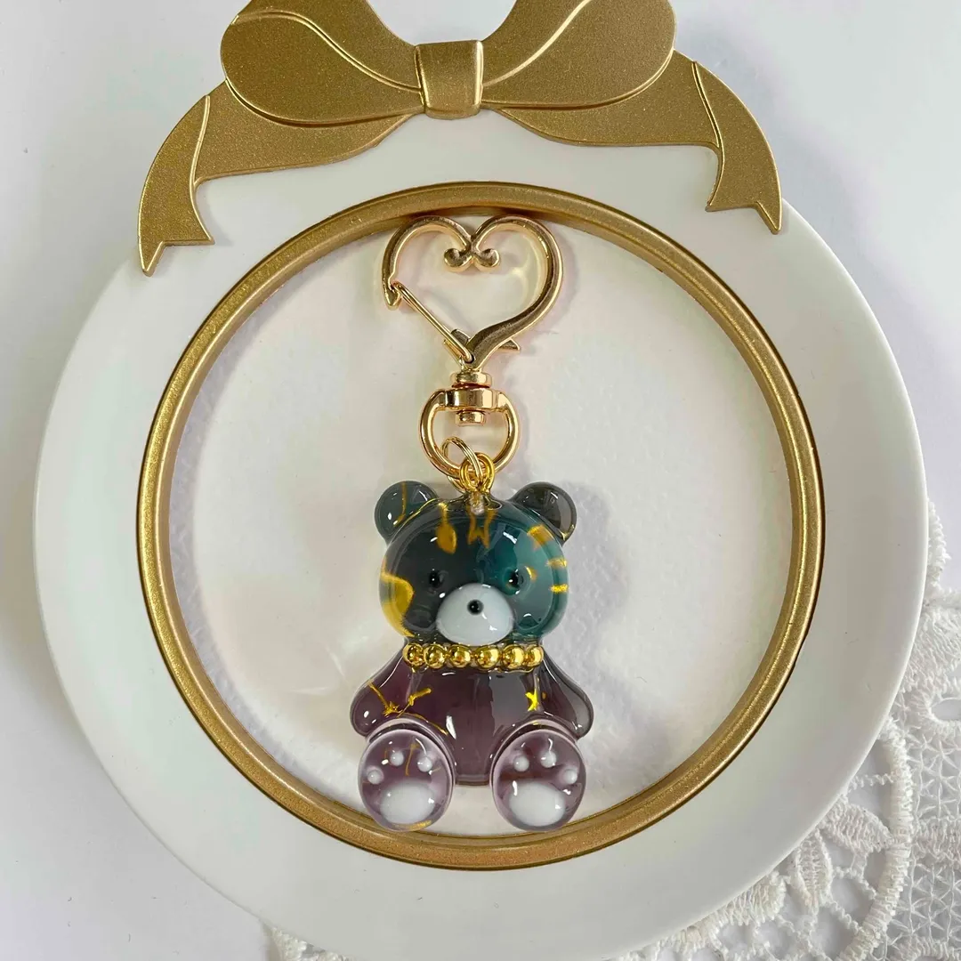 kokomin__0808さんのレジン作品 | 「レジン用着色剤 宝石の雫 基本12色セット」 お試しセット...