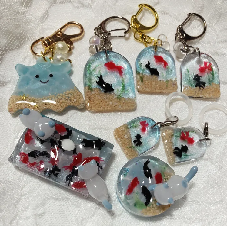 mako_craft_pla0830さんのレジン作品 | 【定期便】作家のためのレジン 200g