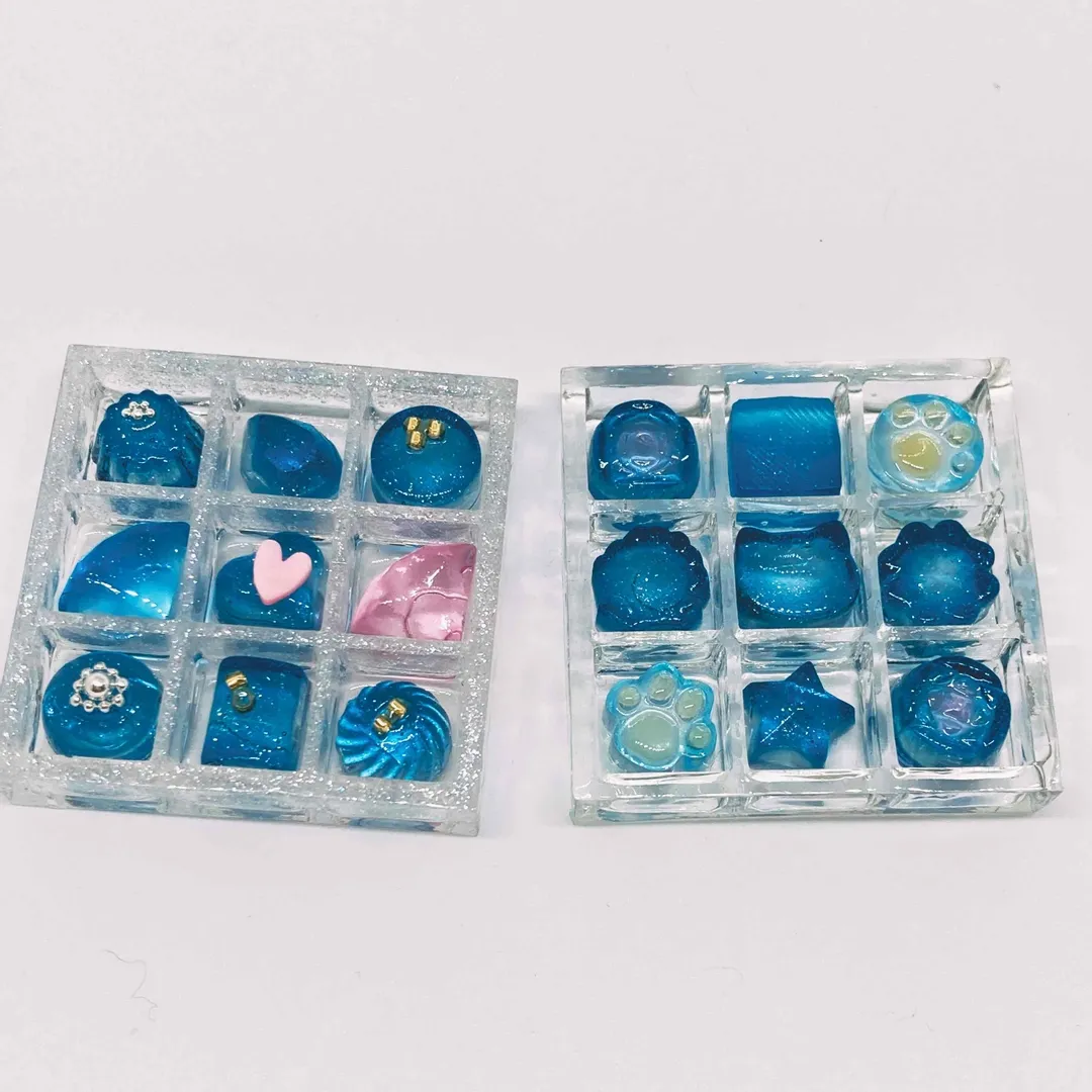 crea1224さんのレジン作品 | 作家のためのレジン 「 UV/LEDコーティング液 8g 」...