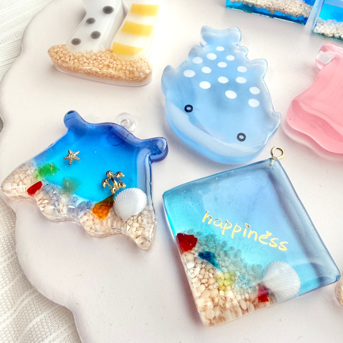 レジン　ハンドメイド　885 ef.handmadeさんのレジン作品 | 【定期便】作家のためのレジン 400g